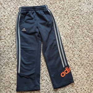 Adidas Boy size 6 Midweight Climawarm joggers / sweatpants